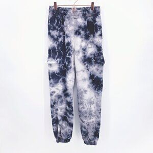 Nux Tie Dye Organic Cotton Cargo Joggers
